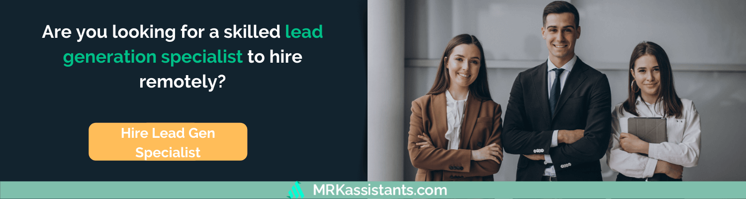 hire lead gen specialist